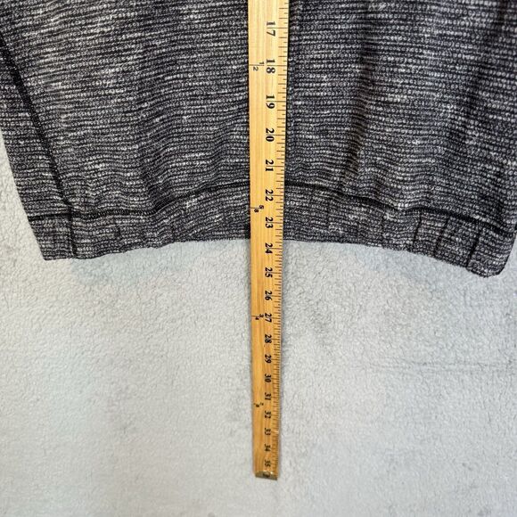 Lululemon Hoodie Womens 10 Black Heathered Long Sleeve Pullover Athletic Stretch - Picture 4 of 7